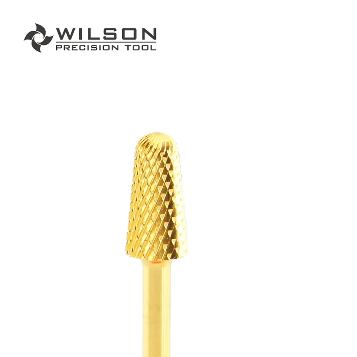 2pcs Safety Bits Medium (M 1140095) Gold WILSON Carbide Nail Drill Bit