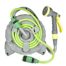 Garden Sprinkler Portable Retractable Hose Reel With Sprayer Plant Water Sprayer Irrigation Car-washing Tool Cleaning Supplies