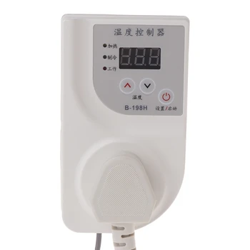 

LCD Digital Thermostat Fish Tank Reptile Incubator Temperature Controller Smart