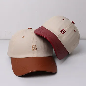 

Hat women 2020 new hat spring and summer ladies Korean baseball cap simple letter embroidery student duck hat male snapback