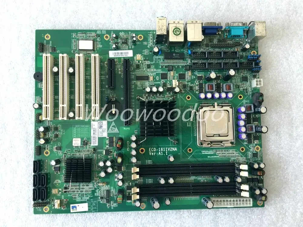 Материнская плата EC0-1811V2NA VER A1.1 ATX Industrial