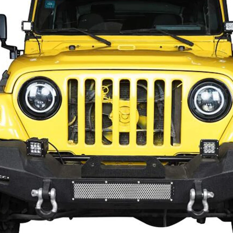 Накладка для фар 1997-2006 Jeep Wrangler TJ, черный