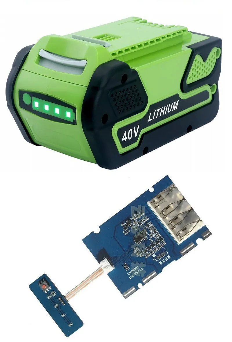  Neue PCB board Lagerung Fall Gehäuse Nesting für Creabest 40V 200W GreenWorks 29462 29472 22272 G-M