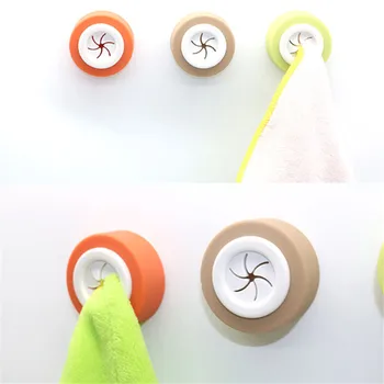 

Punch-free Towel Hook Hole Plug Wall Hanging Towel Rack Bathroom Toilet Kitchen Rag Rack Dish Cloth Hook Organizer -1