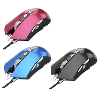 

G60 Wired Finger Right USB 1.1/2.0 Interface Braided Wire Programmable 9 Buttons Professional Optical Gaming Mouse