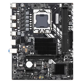 

X58 LGA 1366 motherboard LGA1366 support REG ECC DDR3 and xeon processor USB3.0 AMD RX Series High power CPU support