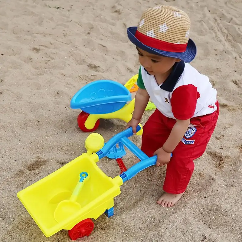 

Children Beach Toy Suit Play Sand Dredging Tool Sand Filter Spatula Men And Women Baby Cassia Toy Sand MONCONSER
