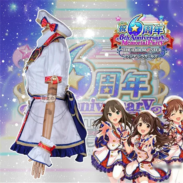 IDOLM@ STER 6th anniversary Memorial вечерние костюмы для косплея 6 платье для девочек на Хэллоуин