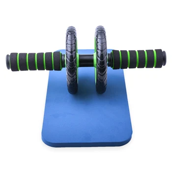 

Wheel Roller Fitness Set Push Up Bar Workout Train Abdominal Brand New