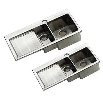 

New 1:12 Mini Alloy Kitchen Sink Simulation Vegetable Wash Basin Model Toy for Doll House Miniature Decoration