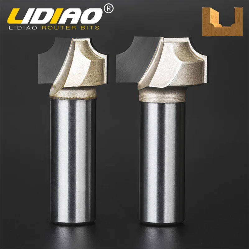 LIDIAO 1/2 "хвостовик плоское дно бит фрезы для дерева профессиональный