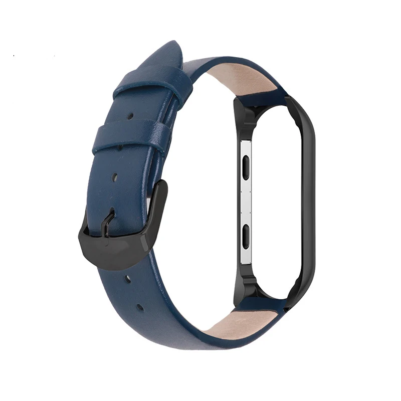 Новейший кожаный браслет MiBand 4 Замена ремешка смарт-браслет для Xiaomi Miband 4 Mi3 ремешок для Xiaomi MiBand 3 запястье