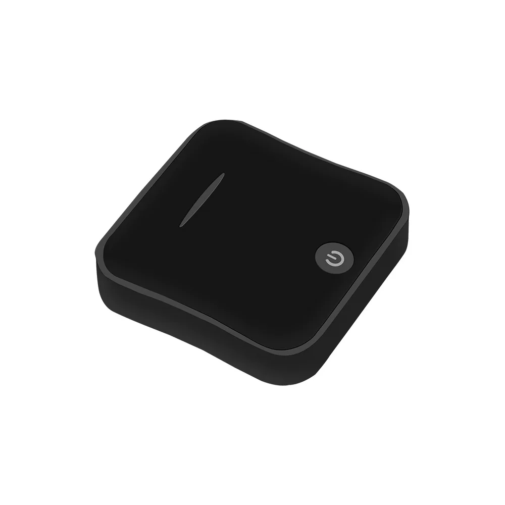 Черный Bluetooth 5,0 передатчик приемник APTX HD аудио музыка беспроводной USB адаптер 3,5 мм 3,5 AUX Jack/SPDIF/RCA - Цвет: Черный