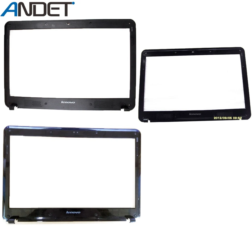 Чехол для lenovo G455 G450 с передней рамкой и ЖК-экраном, глянцевый чехол для замены ноутбука
