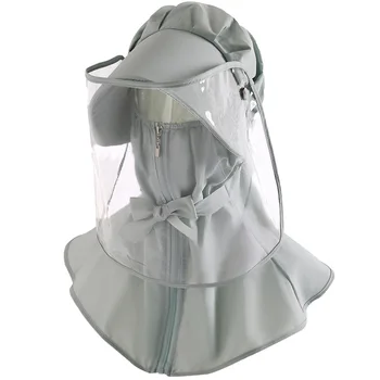 

Anti-Fog and Haze Masks Droplets Summer Sun Visor Removable Protective Cap