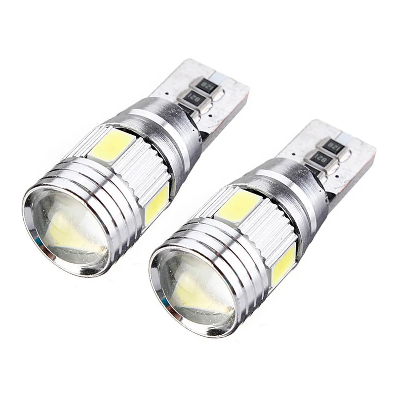 10x T10 W5w 5630 Led 5630 6-smd автомобиль Hid Canbus Ошибок Клин светильник лампа