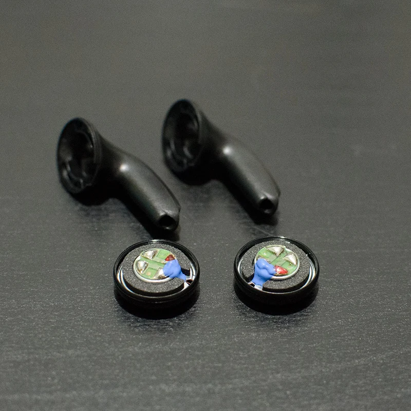 

15.4mm 32 ohm Bass Headphone Driver Speakers N52 Strong Magnetic Drivers for MX500 with Headphone Shell