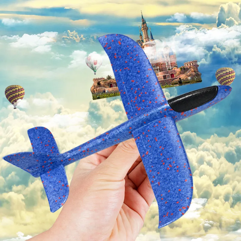 

New Style Color EPP Cyclotron Hand-Tossed Airplane Children Aviation Model Hot Sales Toy