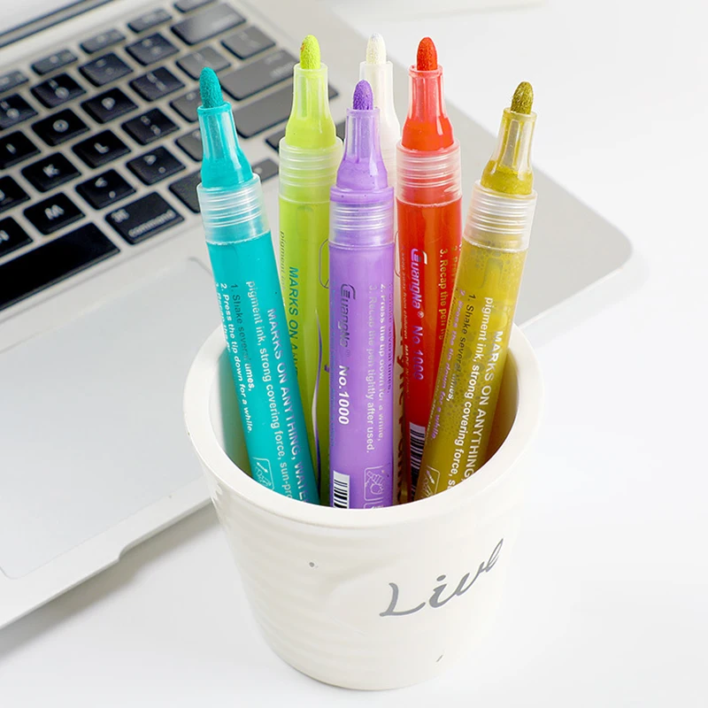 1 шт. цветная водостойкая Перманентная краска для шин|Ручки и кисти картин по