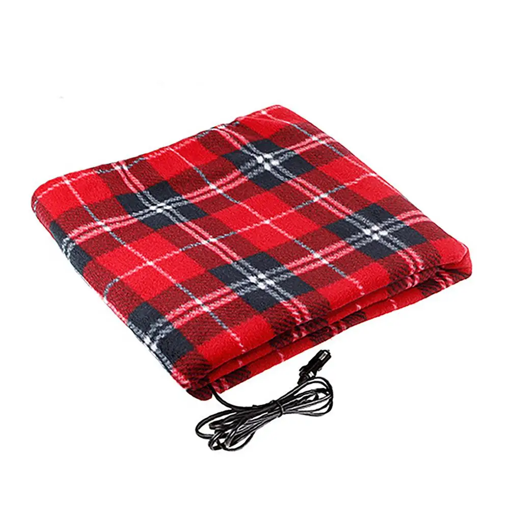 Одеяло с подогревом для автомобиля, энергосберегающее теплое зимнее автомобильное электрическое одеяло, автомобильное одеяло с подогревом 100*150 см