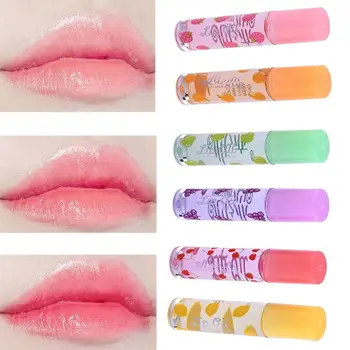 

1pc Moisturizing Strawberry Lip Gloss Cute Flowers Liquid Transparent Care Lips Colorless Gloss Gloss Oil For Women Lip Lip E5T7