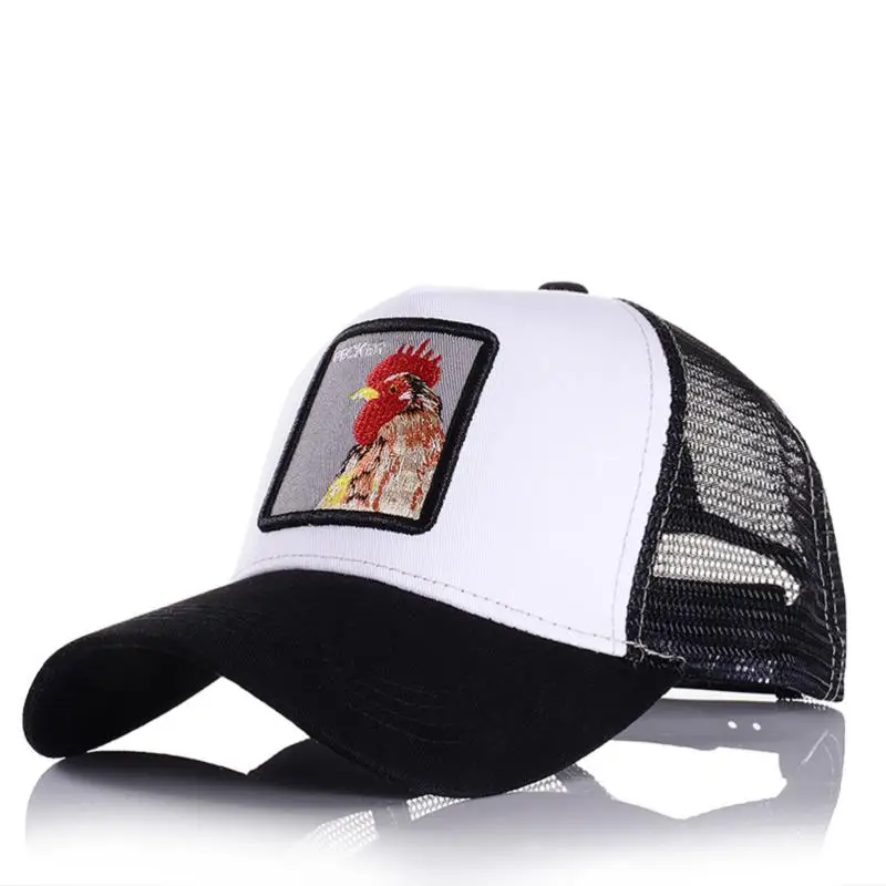 Прекрасные колпачки для животных, женская и Мужская модная сетчатая бейсболка, Бейсболка унисекс, летняя кепка для папы, Регулируемая Кепка - Color: 7