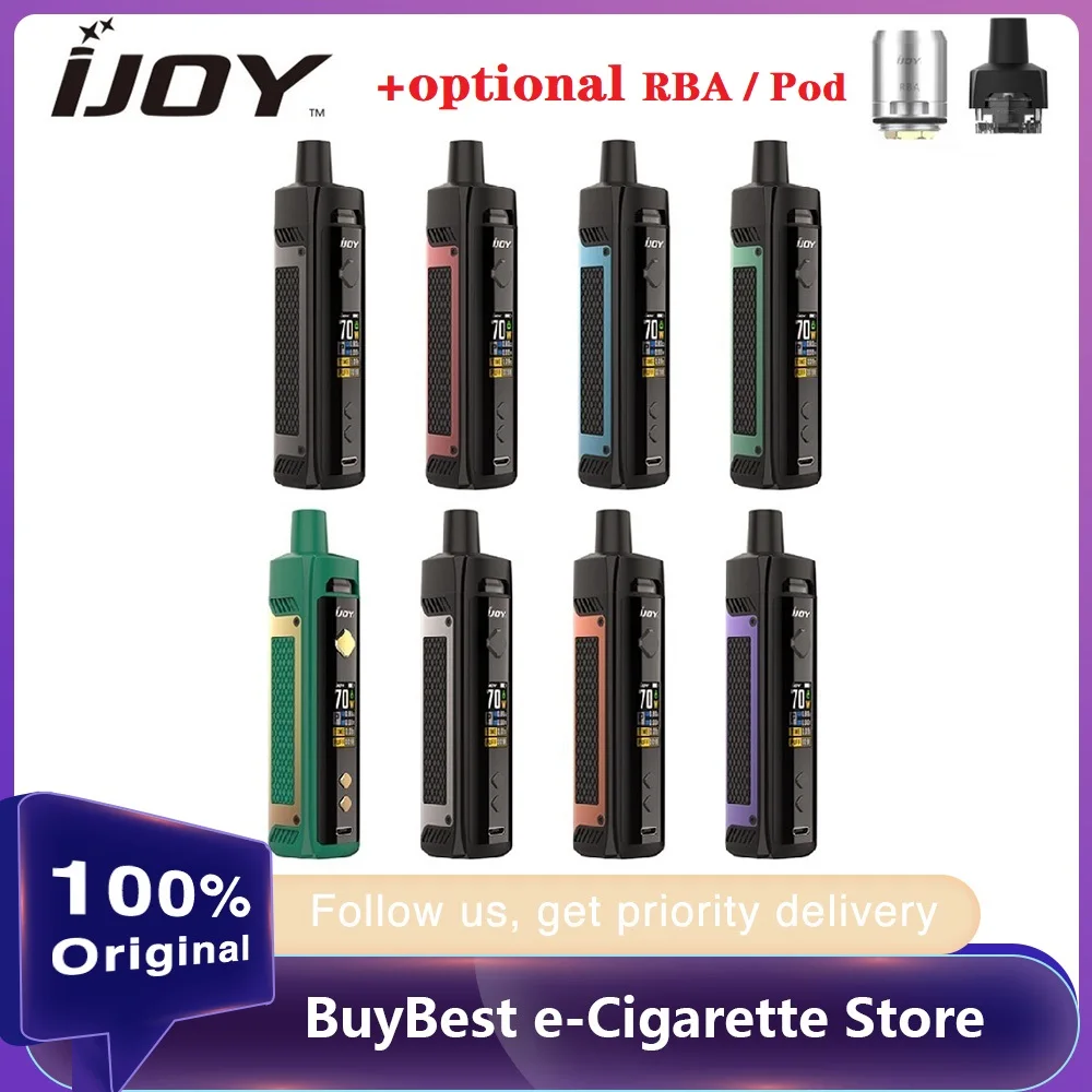 Предварительный заказ 70W IJOY Jupiter Mod Pod Kit w/0 6/0.2ohm Mesh комплект катушек для катушки RBA