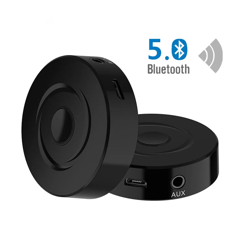 NEW Bluetooth 5.0 Receiver Transmitter 2 In 1 3.5mm AUX Jack Stereo Music Audio Wireless Adapter For Car TV PC Speaker Headphone