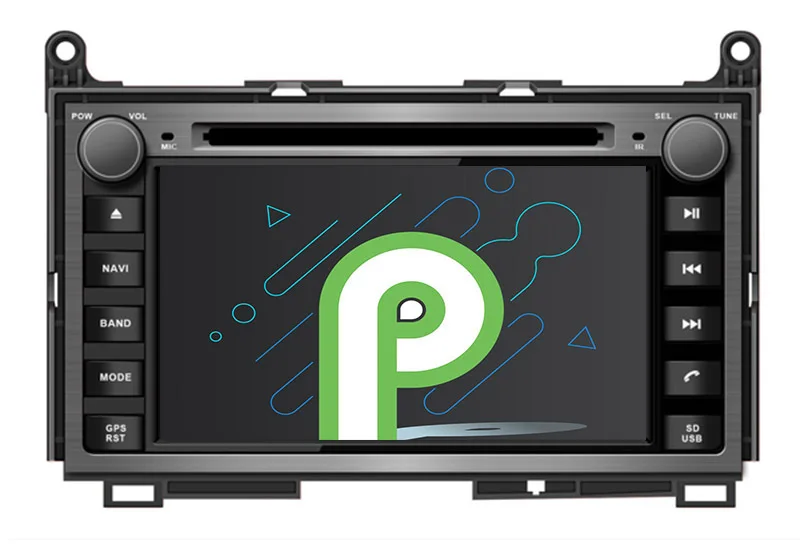 Belsee PX6 Ram 4G Android 9,0 Pie Авто головное устройство для стерео-Радио автомобильной DVD навигационная система для dvd-плеер для Toyota Venza 2012 13 14 2008