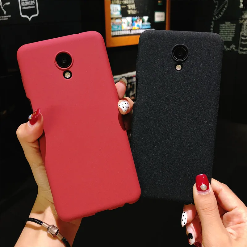 Матовый песок текстура Жесткий чехол для Meizu M6S M3 M5 M6 M9 NOTE E E2 E3 MX6 PRO 6 6T 7 15 PLUS X мягкий