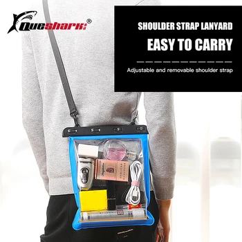 

Multi-use Sundries Outdoor Transparent Waterproof Swimming Bag Beach Snorkeling Deep Diving Surfing Fishing Mobile Phone Bag