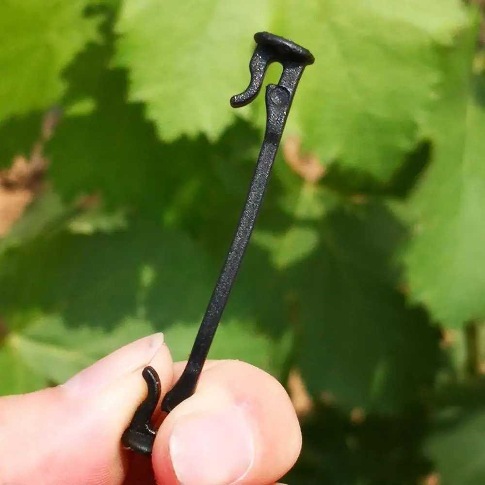 800-1600 Pcs Agricultural Plant Vines Tied Buckle Fixed Lashing Hook Greenhouse Garden Flower Plant Tie for Garden Tools