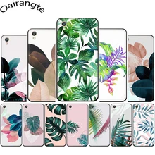 Тропические растения и листья силиконовый чехол для телефона для OPPO R17 R15 F11 F9 Pro R11s A77 R11 R9s F9 F7 A73 A83 A59 A39 A5