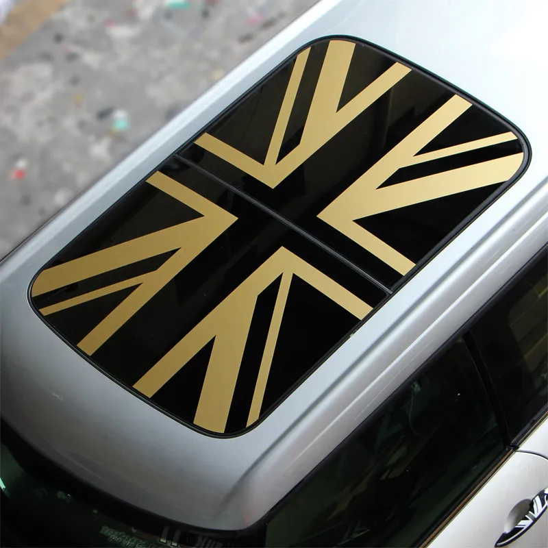 Наклейка на крышу автомобиля Union Jack для Mini Cooper One Countryman Clubman F54 F55 F56 F60 R55 R56 R60