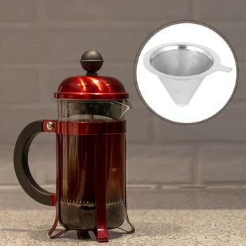 

1pc Creative Useful Practical Durable Funnel Strainer Coffee Filter