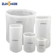 Мешок фильтра пивоварения 120 сетка цилиндрической формы зерновой мешок пивоварения нейлоновый напрягающийся мешок пивоварения для изготовления пива вина пищевой фильтрующий блок