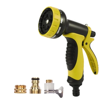 

10 modes Adjustable Water Gun Garden Magic Hose Nozzle Sprayer Sprinkler high pressure Car Wash gun Cleaning Watering Garden set