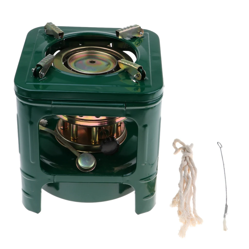 Portable Mini Outdoor 8 Wicks Kerosene Stove Burner Camping Cookware Heaters