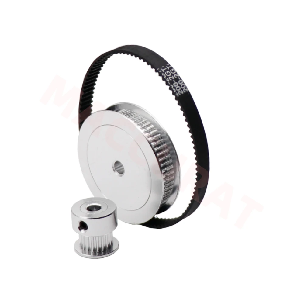 GT2 Timing Belt Pulley 60teeth 20teeth 5mm/8mm Reduction 3:1/1:3 belt width 6mm for 3D printer DIY accessories