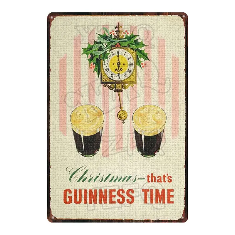 Guinness металлическая Жестяная Табличка, металлическая винтажная настенная панель, домашний арт, ретро искусство, кино, Декор, 30X20 см, DU-5805A - Цвет: DU-5814