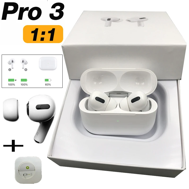 Photo Product for airpoddings Pro 3 Wireless Bluetooth Earphone headphones Active Noise Cancellation with Charging Case for IPhone iPad