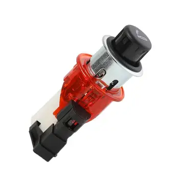 

Cigarette Lighter Plug Socket Assembly Classic Colors and Simple Durable Design for VW Jetta Golf Caddy SKODA Fabia