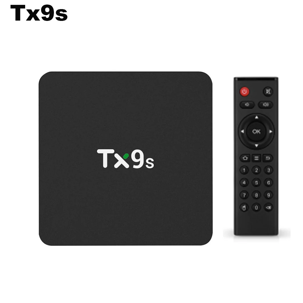 

New!TX9S TV Box Android Amlogic S912Octa Core 2GB RAM 8GB ROM 2.4GHz Wifi 4K 1000M LAN Home Media Player Support Google Netflix