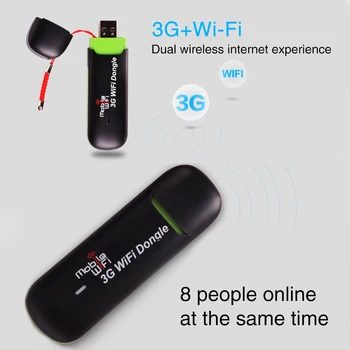 

Wireless Dongle Portable Whole Home Wifi Router Stable Modem Durable Large Range Network Card Mini USB Version 3G Practical
