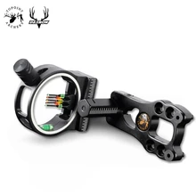 

Topoint TP1550 Archery 5 Pin Bow Sight Basic Bow Sights For Hunting Shooting