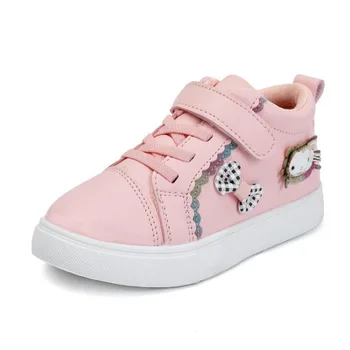 

Children's shoes comfortable soft leather boys girls sport shoes 4 season kids running shoes wild style student fashion sneakers