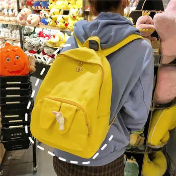 

2020 new women's casual backpacks all-match ladies backpack fashion simple backpack