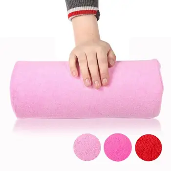 

Pink Soft Hand Rests Washable Hand Cushion Sponge Pillow Holder Arm Rests Nail Art Small Manicure Hand Rest Pillow Cushion TSLM1
