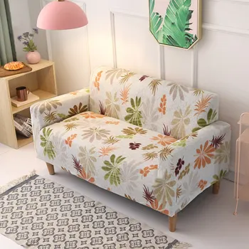 

Elastic Sofa Cover All-inclusive Non-slip Leather Fabric Combination Sofa Cushion Home Decoration Double Sofa Cover Simple Boho