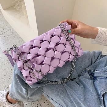 

Jin Mantang Women Purses and Handbags Luxury Clutches Shoulder Bags For Women 2020 Designer Bag Leather Crossbody Bag Metal Chai